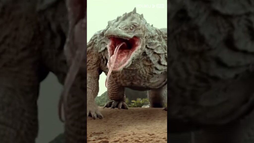 "عظاءة بريسكوس" ｜Varanus Priscus｜تظهر السحالي العملاقة، سحلية مقابل مجموعة من الثعابين!｜YOUKU