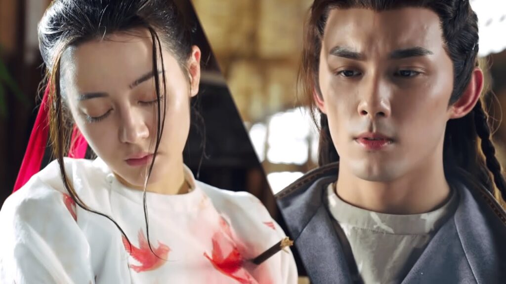 وجدها والسهم داخل جسدها المبلل وقام بعلاجها مشهد من مسلسل "القصيدة الطويلة" | "The Long Ballad"