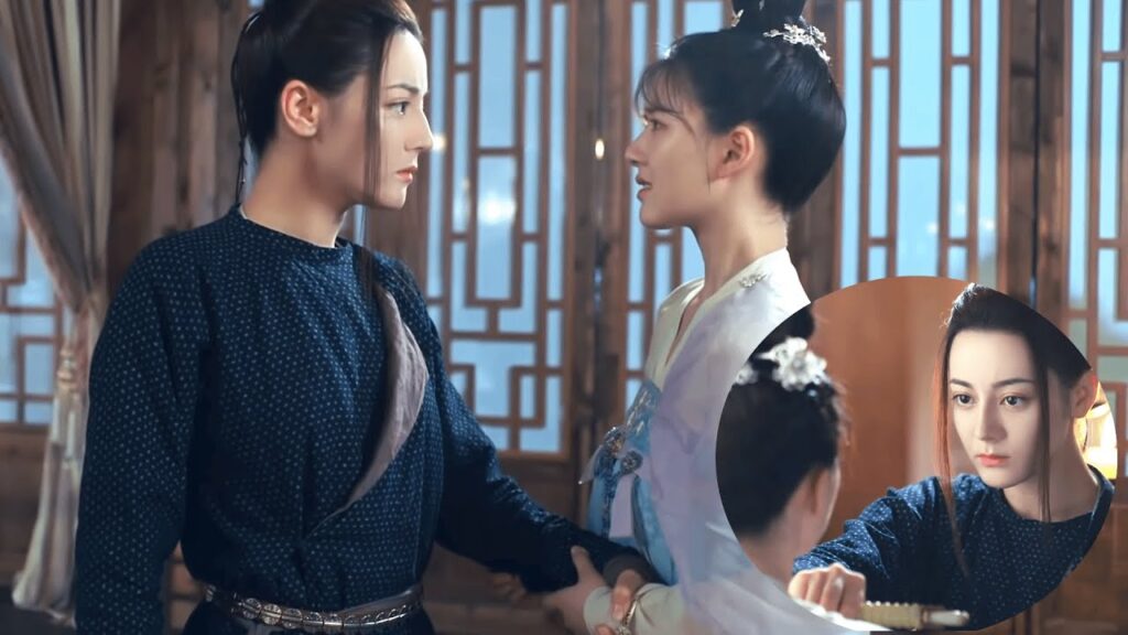 يتحدث البطلان وتبدأ ظهور مشاعرهم تدريجيًا مشهد من مسلسل "القصيدة الطويلة" "The Long Ballad مترجم