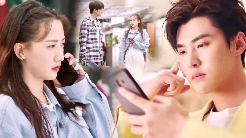 يشعر بالغيرة عليها , فيقوم بإفساد موعدها   ( على وشك الشهرة )