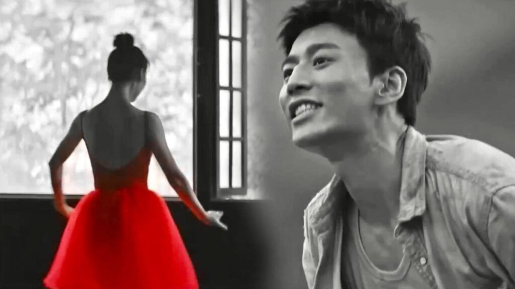 الفتى الفقير يمكنه رؤية تلك الفتاة ذات الفستان الاحمر فقط لان لديه عمى الالوان   ( بابل )