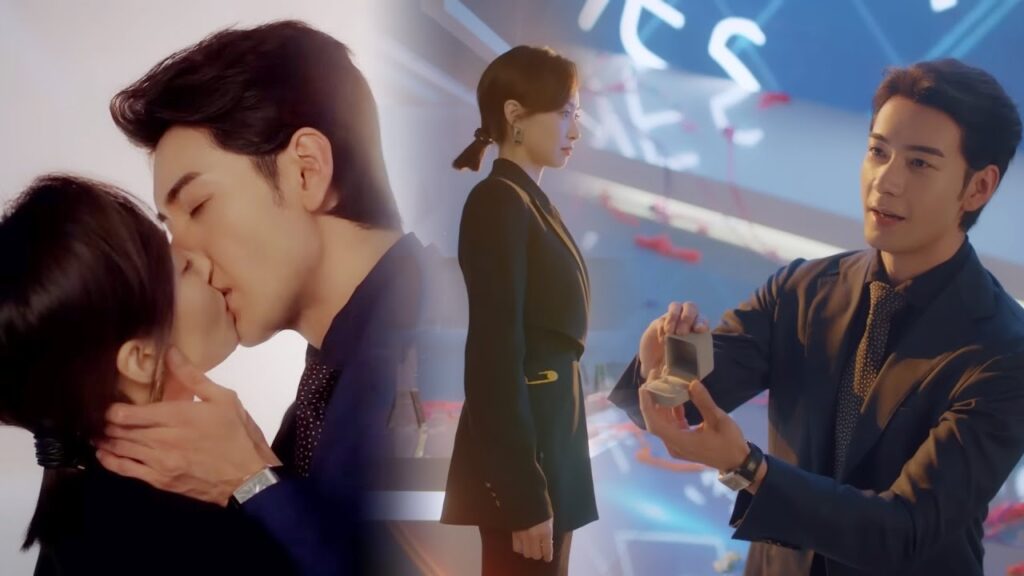 بعد نجاح مشروعهما يتقدم لزواجها علنًا برومانسية بجميع لغات العالم💖مشهد رومانسي من "عزيزتنا المترجمة"