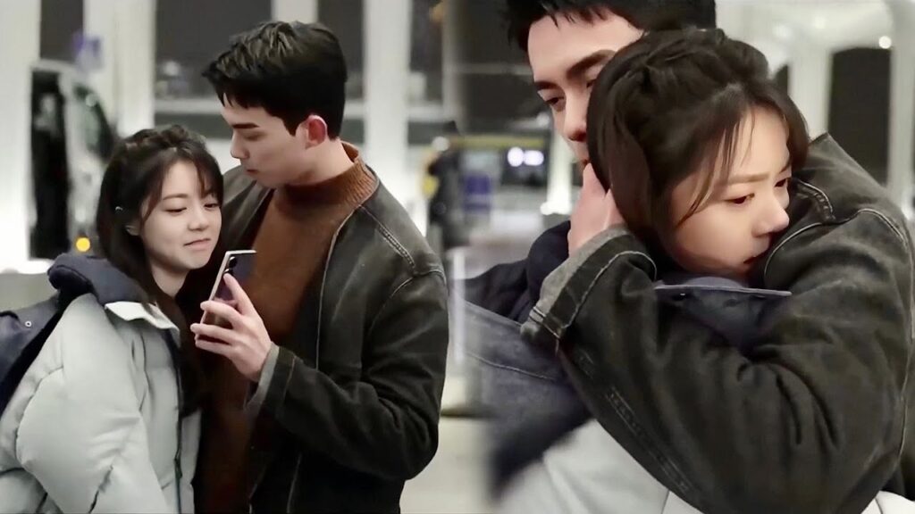 خلف الكواليس لمسلسل وسط عاصفـة ثلجيـة من الحب  #amidstasnowstormoflove #在暴雪时分 #leowu   #zhaojinmai
