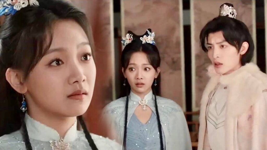 تساعد زوجـها بإرتداء ملابس تنصيبـه كولي عهد ( الفتاة الوحيدة التي لم اراها )