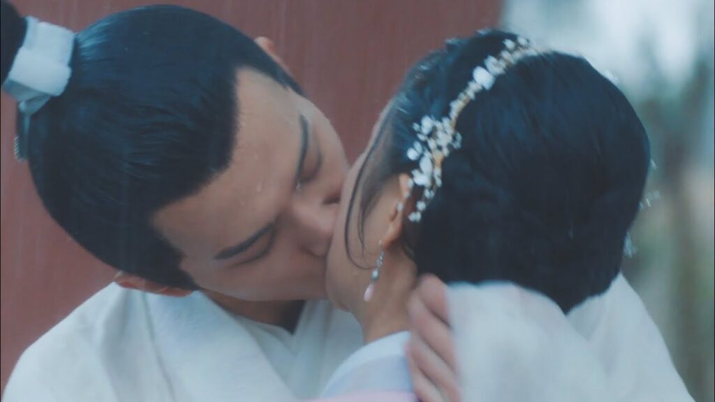 عندما يقبلني حبيبي السابق مشهد من المسلسل الرومانسي التاريخي "حب رومانسي" A Love So Romantic