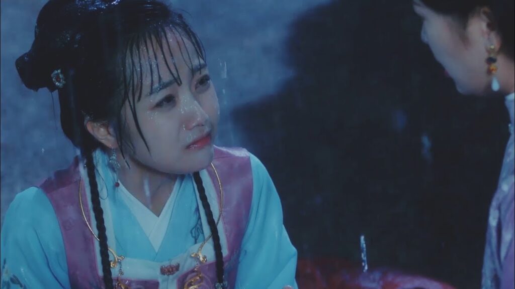 عاشت حياة بائسة بعد طردها من المنزل مشهد من المسلسل الرومانسي التاريخي حب رومانسي A Love So Romantic