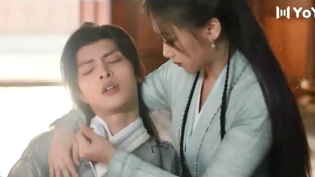 تبكي على زوجها و هو مصاب بين اذرعها  ( الفتاة الوحيدة التي لم اراها )