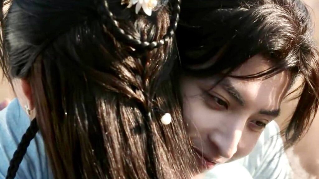 يتفق الزوجان على العيش في كوخ للابد  ( الفتاة الوحيدة التي لم أراها  )