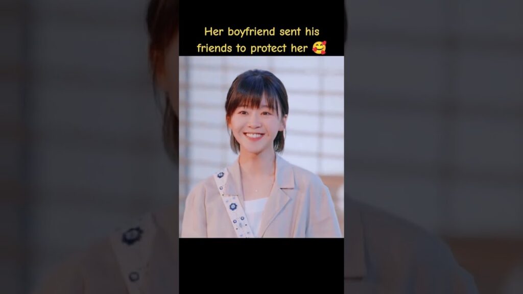 أرسل حبيبها أصدقاءه لحمايتها🥺🥰 #thebestofyouinmymind #songyiren #youku