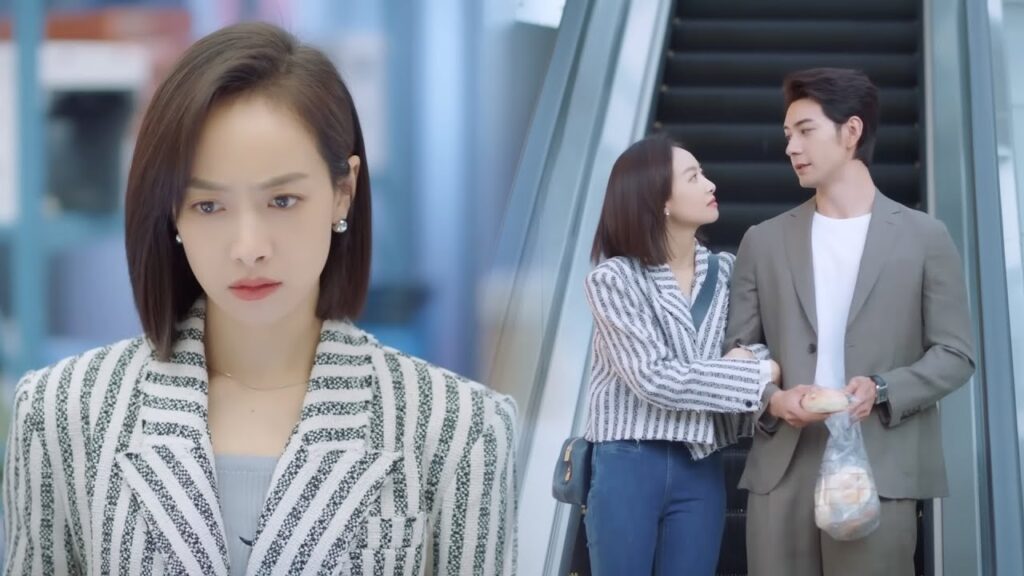 تتسرب أسرار شركة حبيبها فيشتبه فيها ولكنها تحل تلك الأزمة بجملة واحدة😳😳مشهد من "عزيزتنا المترجمة"