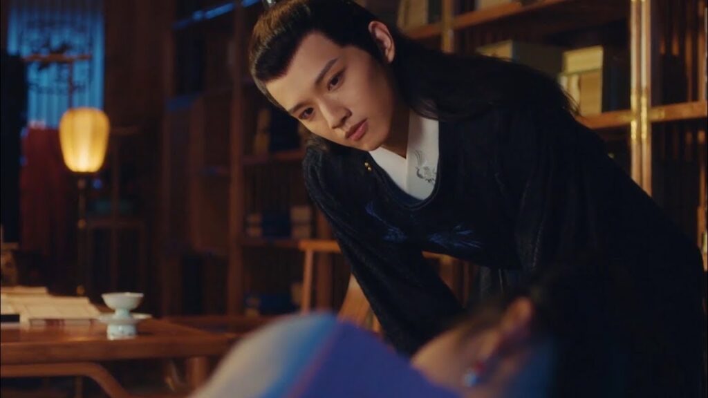 تُذكر حبيبها بأنها حبيبةُ الطفولة مشهد من المسلسل الرومانسي التاريخي"حب رومانسي"A Love So Romantic"