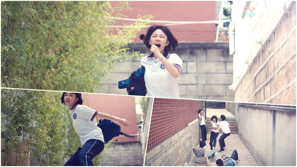 تضعُ حَجر البِناء في حقيبتِها للقتال من أجل أخيها! مشهد مضحك من المسلسل العائلي "انطلق" | "Go Ahead"