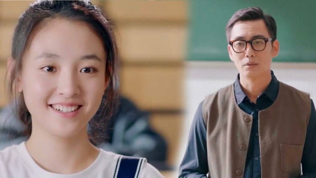 تبستم في وجه الاستاذ و تخبره بانها لا تريد حضور حصصه ولكنها مجبرة  ( تزلج في الحب )