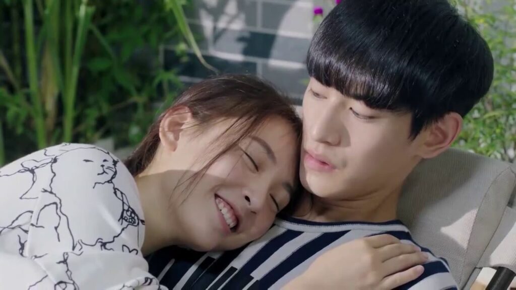 يمكنكَ أن تختار , تعانقني أو تدفعني ؟ مسلسل صيني( حبيبي المذهل  الجزء الأول)