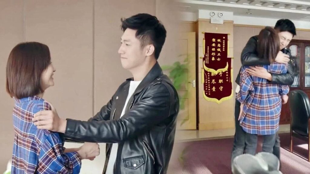 تقوم باختياره على منافســه فيقفز فرحا بين احضانها ❤️😍 ( محظوظ بلقائك )