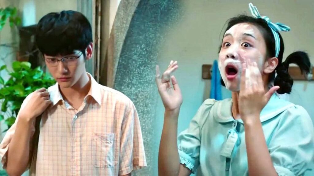 تعتني ببشرتها لتبدو ظريفة امامـه لكنه يأتي فجأة ويراها في اسوء حالة 💔😂 ( شبابنا )