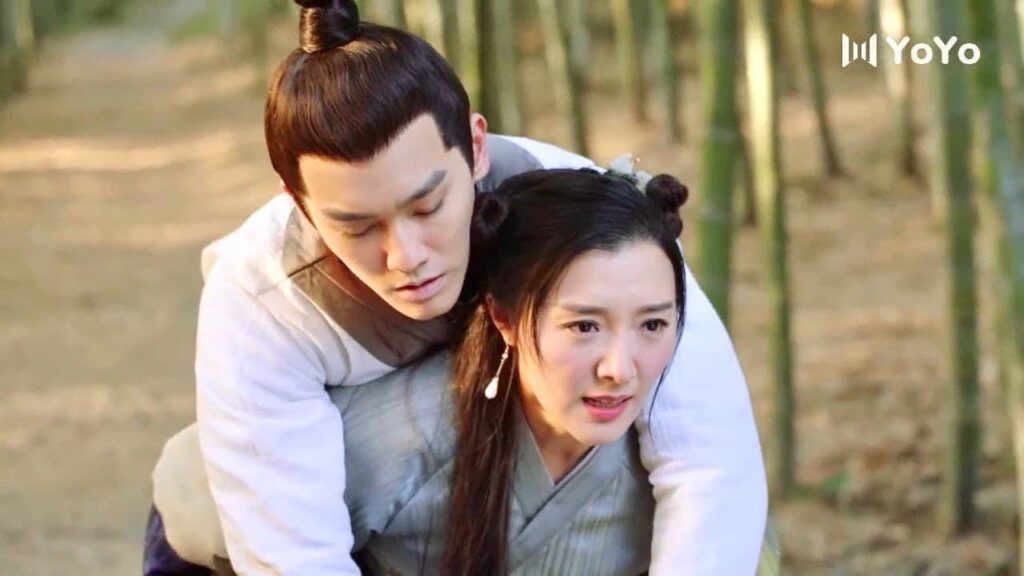 فقد الوعي اثناء بحثه عنها لانها لم تكن بجانبه فتسرع لمساعدته ❤️😱 (اسطورة طارد الارواح جونغ كوي )