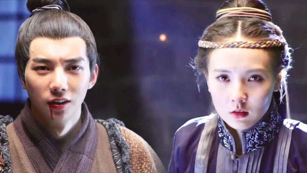 يخاطر الخادم بحياتـه لاجل سيدته التي يحبـها ولا يستطيع التخلي عنها 💔(اسطورة طارد الارواح جونغ كوي )