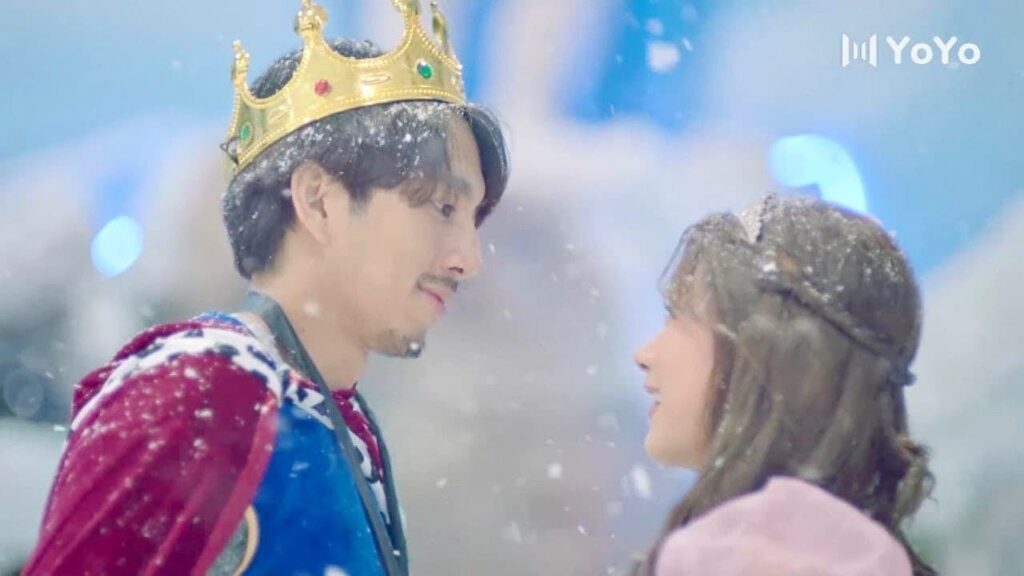 يحولها الى اميرة ويرقص معها تحت الثلج ❤️😍 ( انتي جميلة )