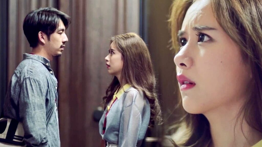 يقرر ترك العمل لانه لا يستطيع رؤيتها مع شاب اخر لايريد ان تتحول مشاعره الى غضب 💔😭 ( انتي جميلة )