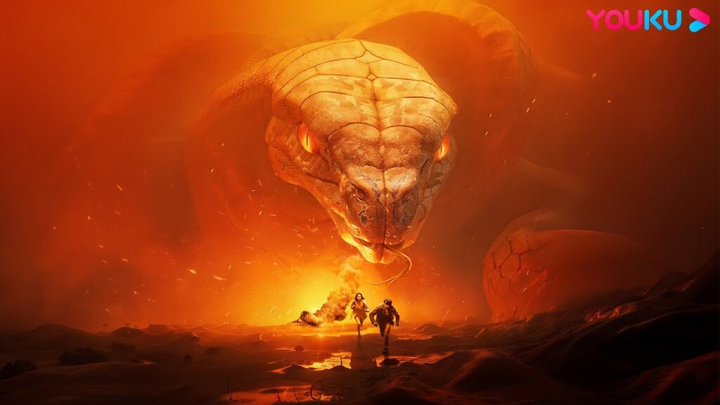 【خط القصة】｜Snake 4｜يستيقظ الوحش العملاق في الجزيرة الصحراوية، فكيف يجب أن ينجو الجميع!｜YOUKU