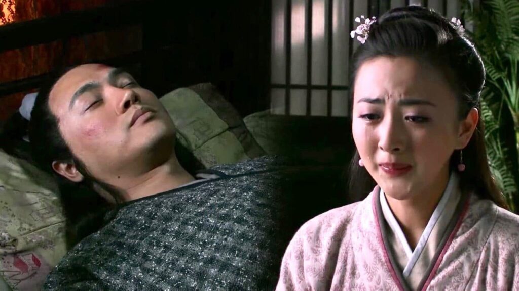 يصاب حبيبـها لانه جاء للبحث عنها بعد ان هربت 💔😭 ( اسطورة الاميرة مياو شان )