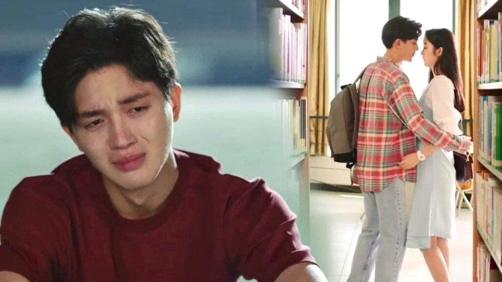 يدرك بان حبيبته لم تكن تحبه و الان غادرت مع حبيبها السابق و تركته 💔( نهر يجري خلاله )