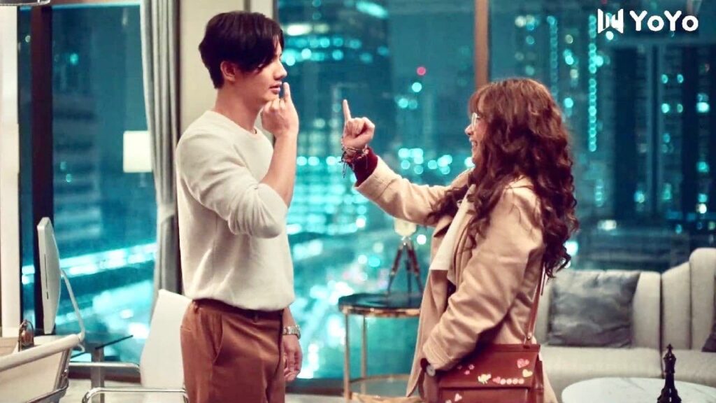 تعد الرئيس المتعجرف بانها لن تفشي السر ❤️ ( انتي جميلة )