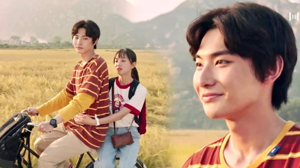 لم اكن احبك سابقا لكن بمرور الوقت ادركت باني احبك وانك شخص يعتمد عليه ❤️😍 ( نهر يجري خلاله )