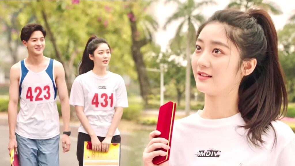 يتنافسان بينهما لكنها تغش وتركض قبله لكي تفوز 😂💔 ( نهر يجري خلاله )