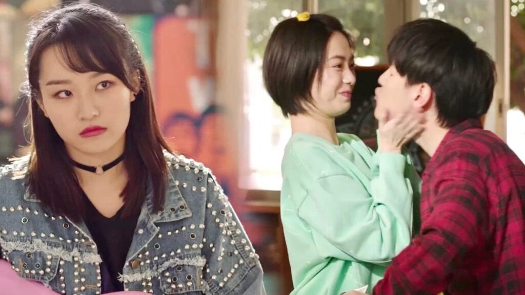 تتصرف بطريقة حميمة مع حبيبها لكي تغيض منافستها 😏🔥 ( نهر يجري خلاله )