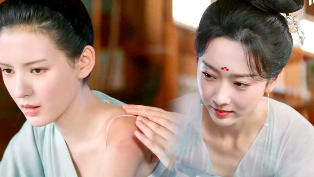 تساعدها و تعتني بها لكنها لا تعلم بأنها اختها الحقيقية ( كوني بجانبي) تساعدها و تعتني بها لكنها لا تعلم بأنها اختها الحقيقية ( كوني بجانبي)