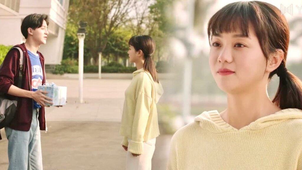 بالرغم من انها تحبه لكنها تساعده في شراء هدية للفتاة التي يحبها 💔😭 ( نهر يجري خلاله )