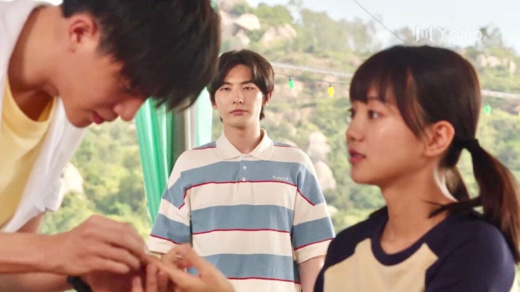 يشعر بالغيرة لان صديقه المقرب يعالج الفتاة التي يحبـها 💔😭 ( نهر يجري خلاله )