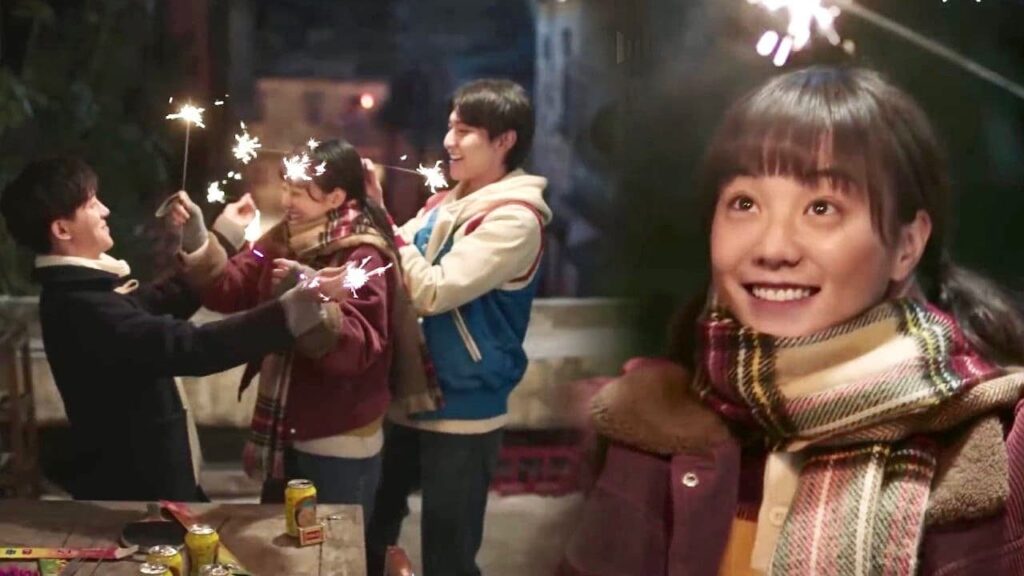 تقضي راس السنة مع زملائها و تقرر الذهاب معهم الى البحر ❤️😍 ( نهر يجري خلاله )