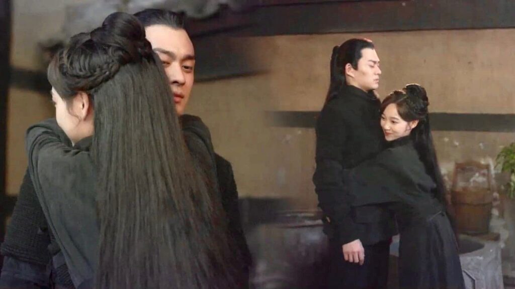 تستغل الموقف وتقوم بعناق زوجها ❤️ ( الذواقة في عهد تانغ )