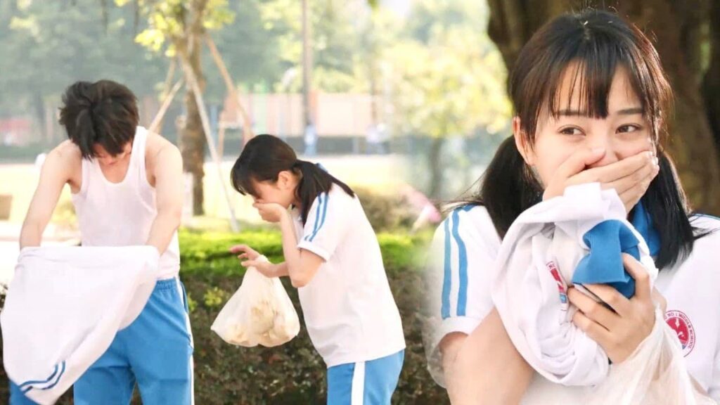 يشكرها لانها ساعدته لكنها تقوم بالاستفراغ عليه 💔😂 ( نهر يجري خلاله )