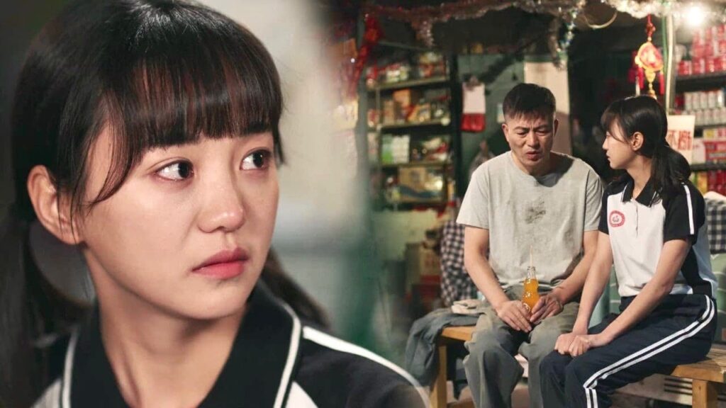 يعتذر والدها منها لانه تجاهل مشاعرها و نقلها الى مدرسة اخرى بدون موافقتها  💔🥺 ( نهر يجري خلاله )