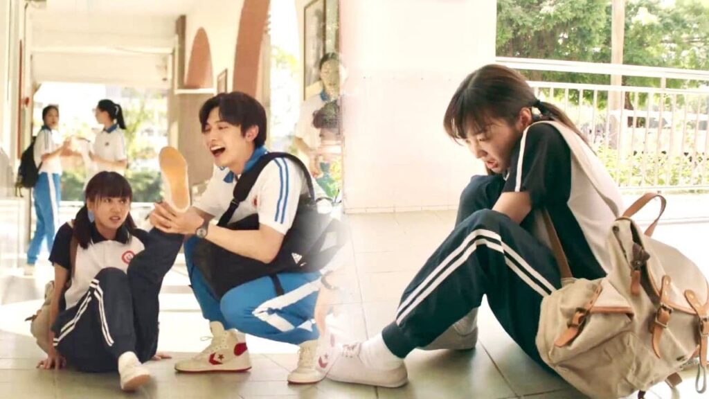 يحرجها ويخبر جميع طلاب المدرسة بأنها فقيرة و حذائها ممزق 💔😱 ( نهر يجري خلاله )