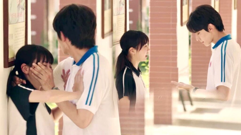 لا تخبري احد في المدرسة بما حدث بيننا بالامس ❤️😍 ( نهر يجري خلاله )