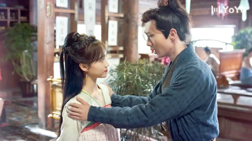 وقع في حب صاحبة المطعم فيقوم بجلب الزبائن الى مطعهما ❤️ ( الذواقة في عهد تانغ )