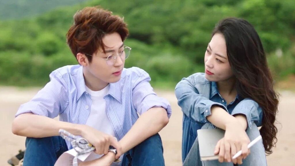 يقومان بكتابة الاشياء التي عليهم فعلها كـاحباء ❤️ ( ارجوك اطمئن يا سيد لينغ)