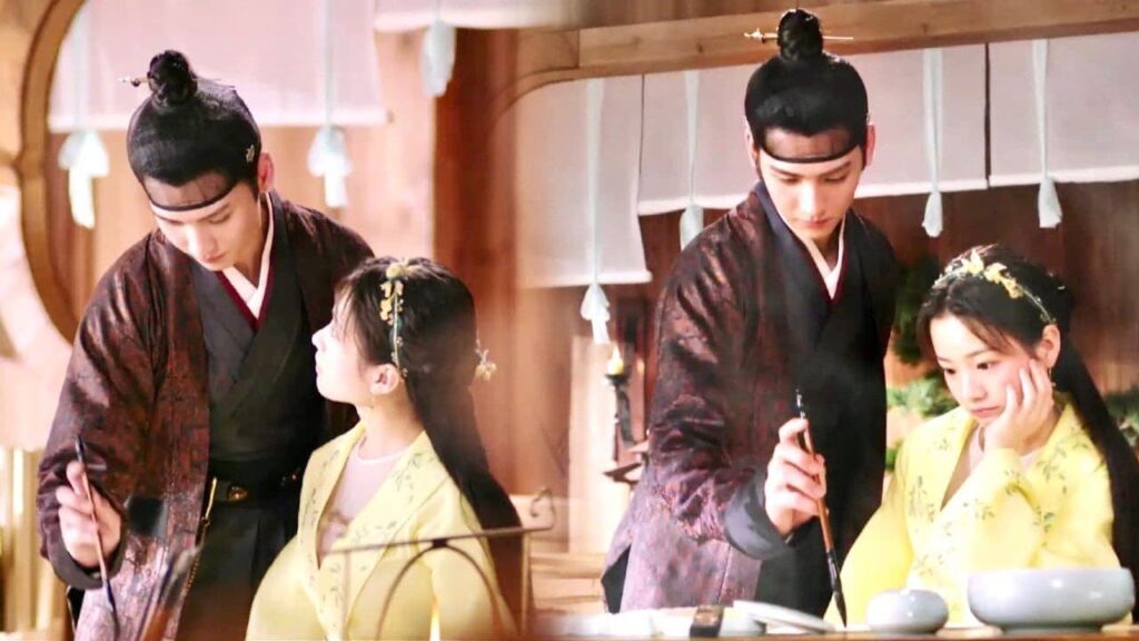 يقوم بتشجيع زوجته على تعلم كتابة اسمها ❤️ (الحقيقة او الجرأة )