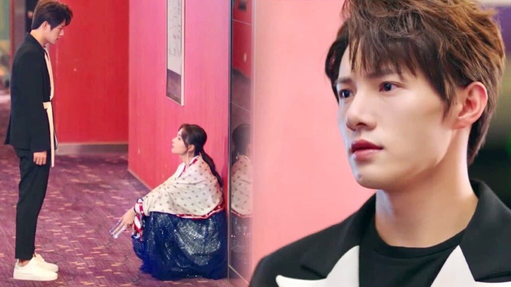 يحاول مواستها لكنها تخبره لماذا العالم لا يعطيني فرصة حتى لو عملت بجد ؟💔😭 (الجمال القبيح)