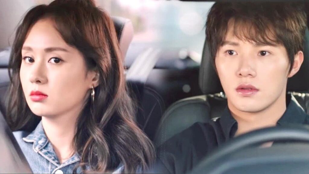 البطلة تطلب المساعدة من البطل بعد ان انفصلت عنه فيفرح كثيرا ( الجمال القبيح)