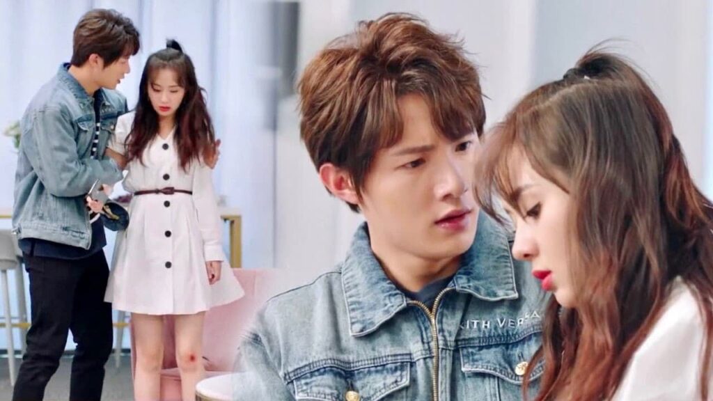 تتعمد الممثلة المشهورة ايذاء قدمها حتى تكسب حب الناس و شفقتهم ( الجمال القبيح)