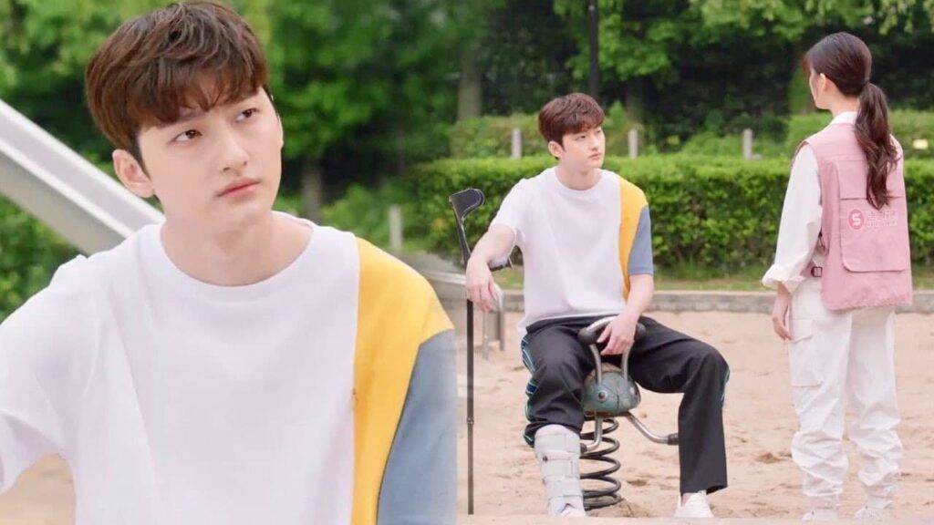 كيف يمكن لرجل بالغ مثلك التجادل مع طفل لاجل لعبة ؟ 😡💔(ارجوك اطمئن يا سيد لينغ )