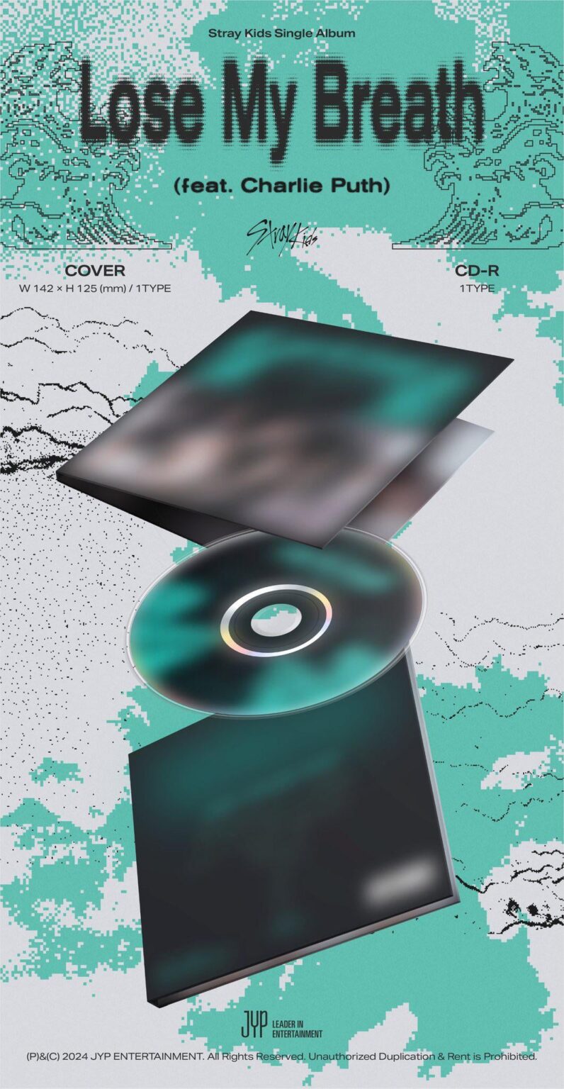 240424 أغنية Stray Kids الرقمية المنفردة "Lose My Breath (Feat. Charlie Puth)" معاينة قرص مضغوط فردي تفصيلي (الولايات المتحدة فقط)