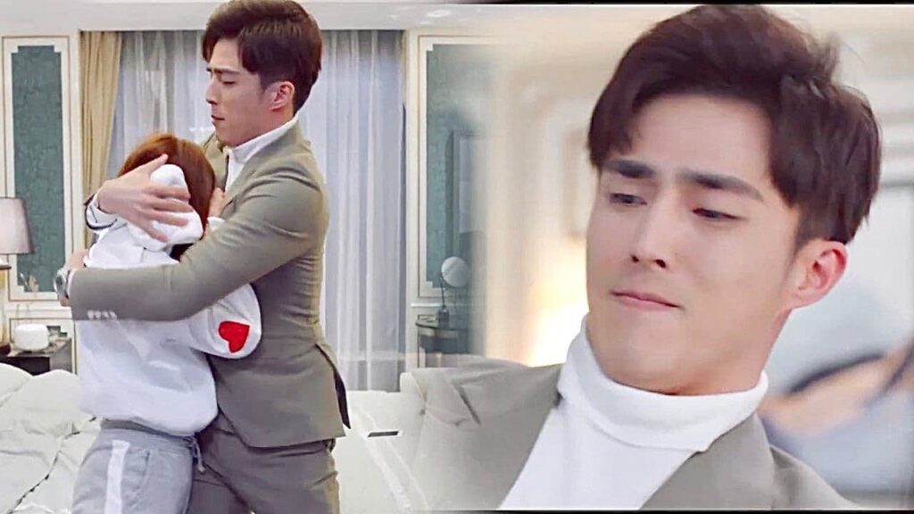 كادت ان ترى وجه زوجها الحقيقي😂😱  ( هي التي احبها | She Is The One)