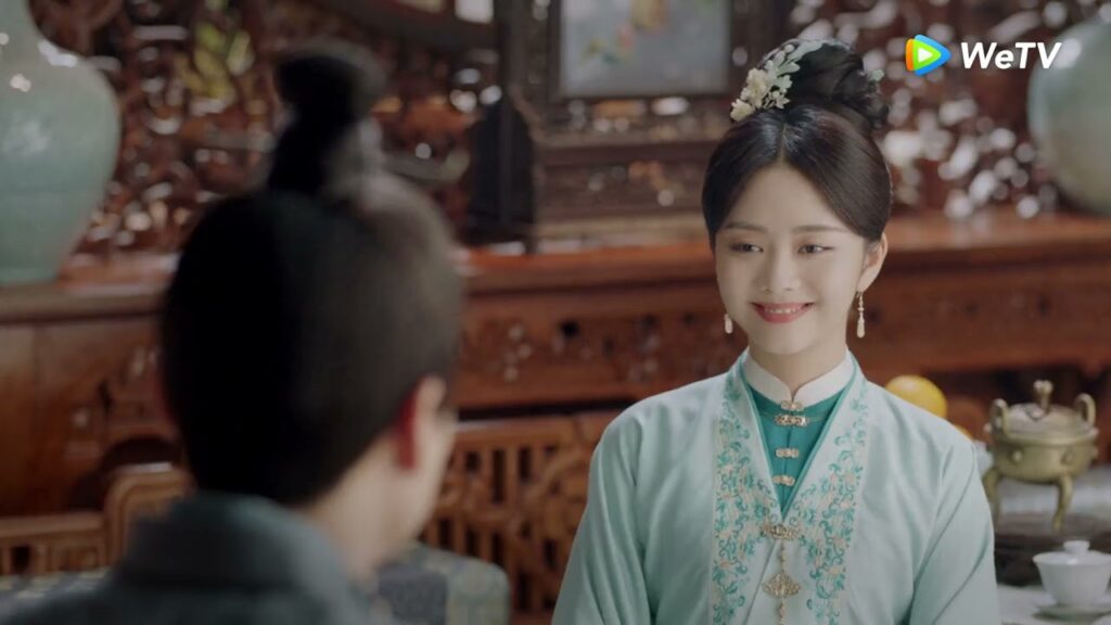 زوجها يريد أن تنجب طفل مقطع من الحلقة 18 مسلسل السيف وخيط الحرير ｜WeTV